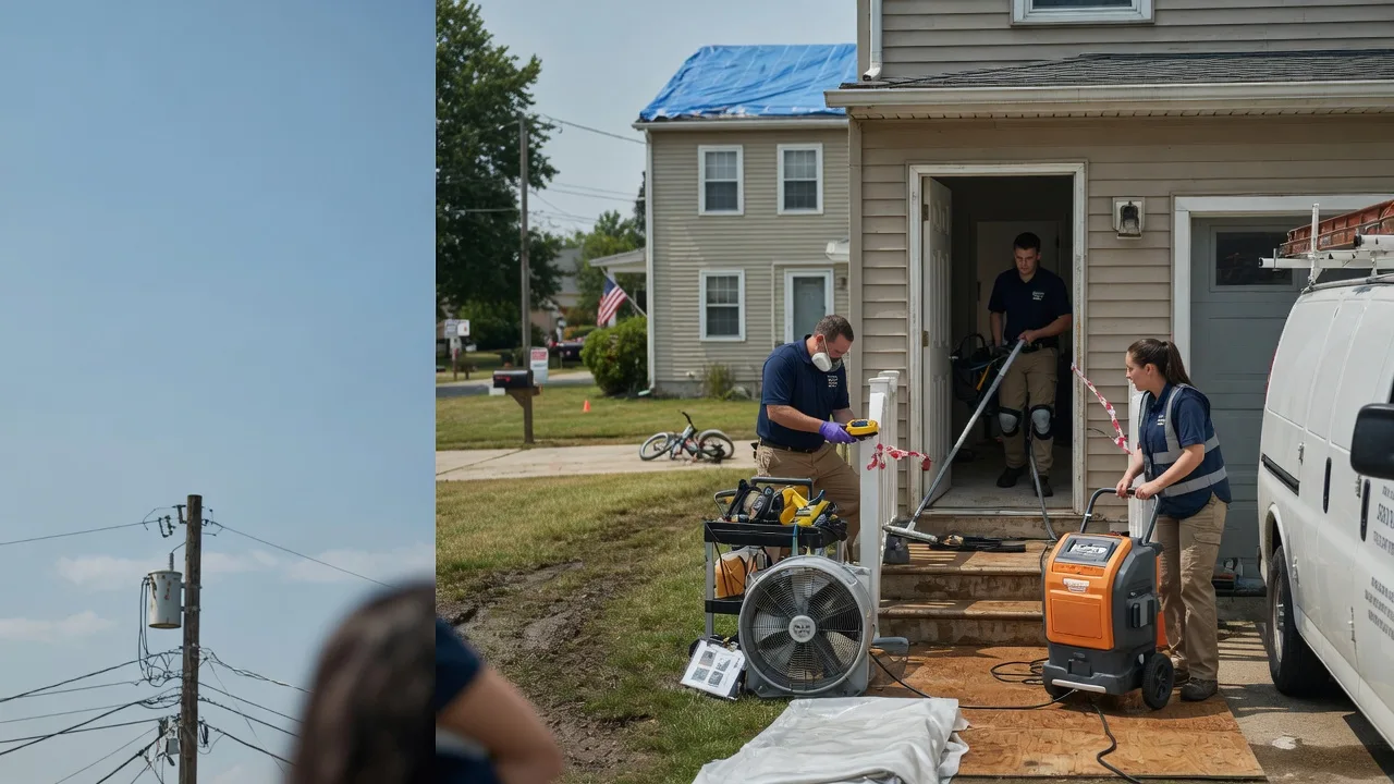 Water Damage Repair in Gordon, WI near me